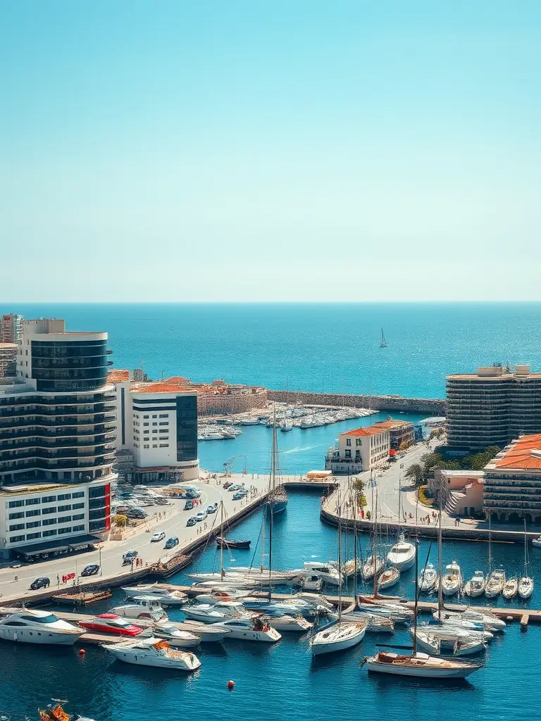 A scenic view of Marseille, France, capturing its coastal beauty and urban landscape, signifying Epav'Express's service coverage in Marseille.
