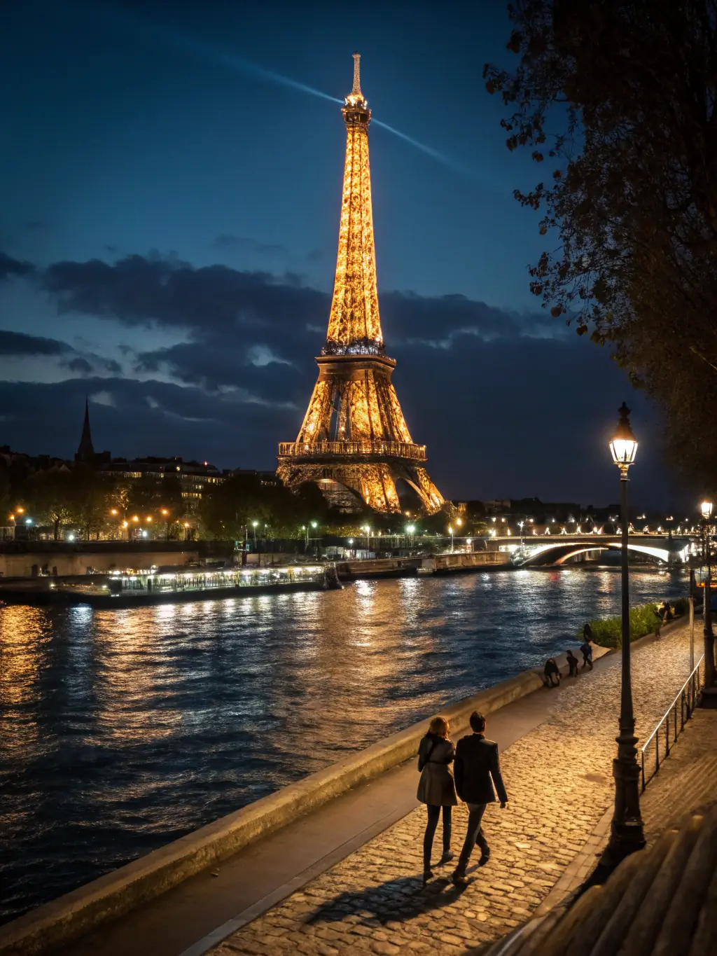 A high-resolution photograph of Paris, France, showcasing its iconic landmarks such as the Eiffel Tower and the Seine River, representing Epav'Express's service availability in the Paris metropolitan area.